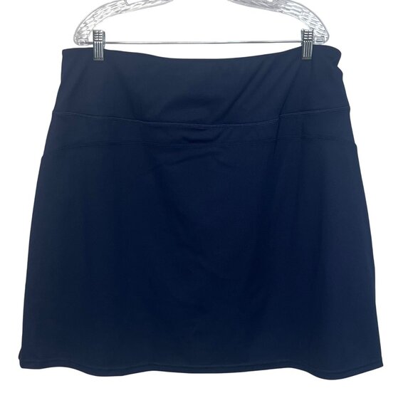 Xieerduo Womens Skort Modest Knee Activewear Pockets Blue Size 3XL New - Picture 2 of 9